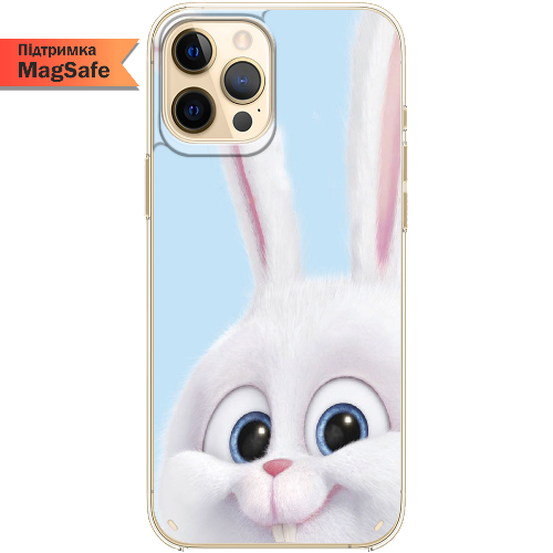 Чехол BoxFace iPhone 13 Pro Max Кролик Снежок