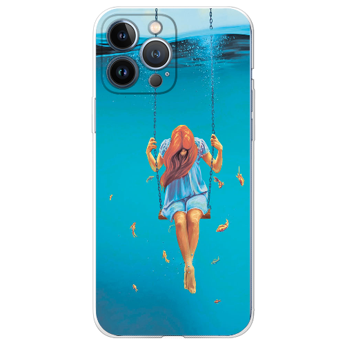 Чехол BoxFace iPhone 13 Pro Max Girl In The Sea