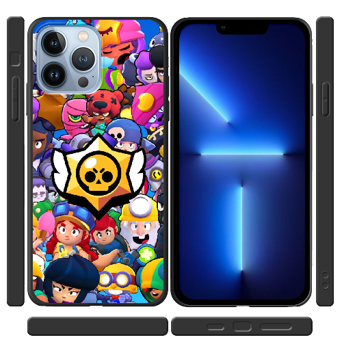 Чехол BoxFace iPhone 13 Pro Max Brawl Stars