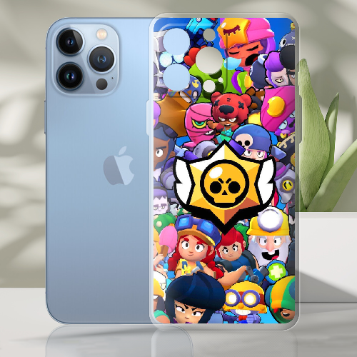 Чехол BoxFace iPhone 13 Pro Max Brawl Stars