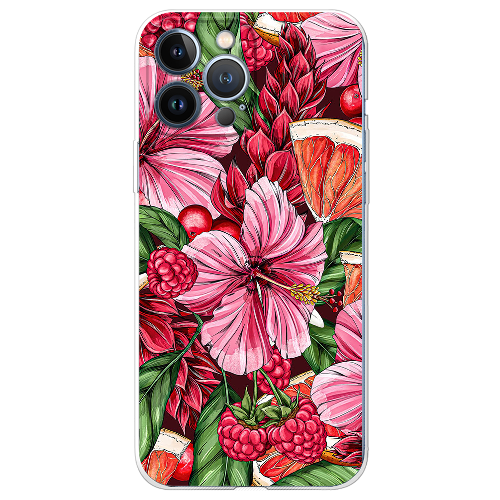 Чехол BoxFace iPhone 13 Pro Max Tropical Flowers