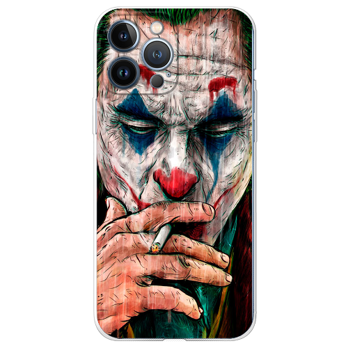 Чехол BoxFace iPhone 13 Pro Max Joker Smoking