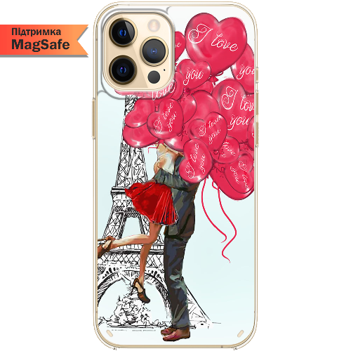 Чехол BoxFace iPhone 13 Pro Max Love in Paris