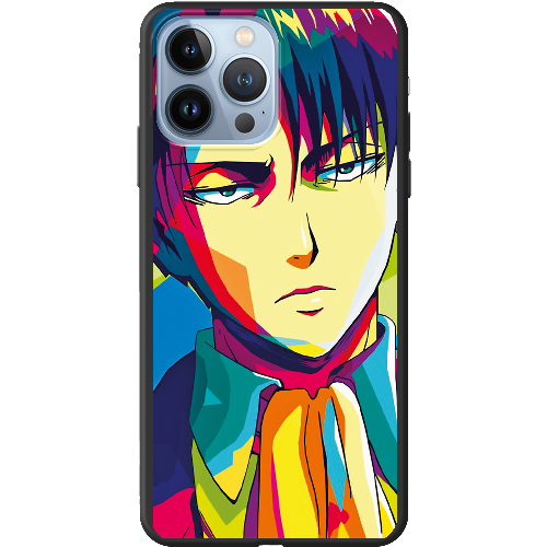 Чехол BoxFace iPhone 13 Pro Max Attack on titan Levi Anime Pop