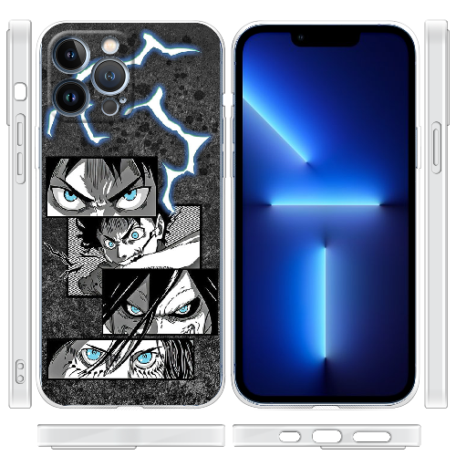 Чехол BoxFace iPhone 13 Pro Max Eren Yeager Transformation