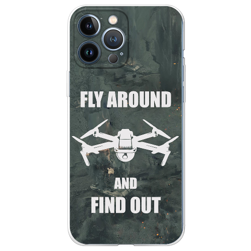 Чехол BoxFace iPhone 13 Pro Max Дрон Fly Around