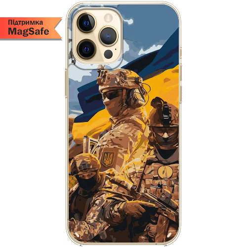 Чехол BoxFace iPhone 13 Pro Max Воїни ЗСУ