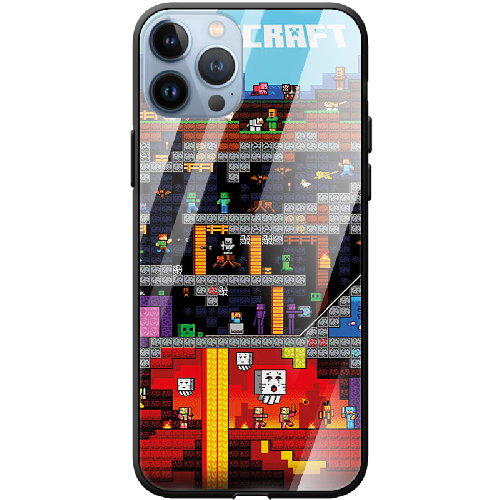 Чехол BoxFace iPhone 13 Pro Max Minecraft Lode Runner