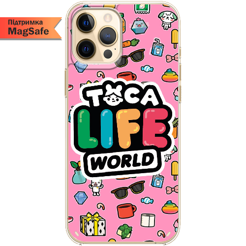 Чехол BoxFace iPhone 13 Pro Max Toca Boca Life World