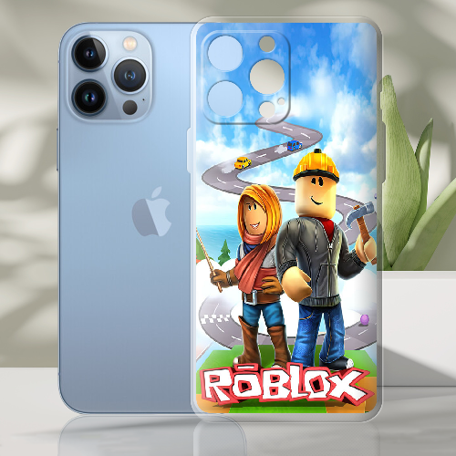 Чехол BoxFace iPhone 13 Pro Max Roblox Білдерман