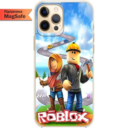 Чехол BoxFace iPhone 13 Pro Max Roblox Білдерман
