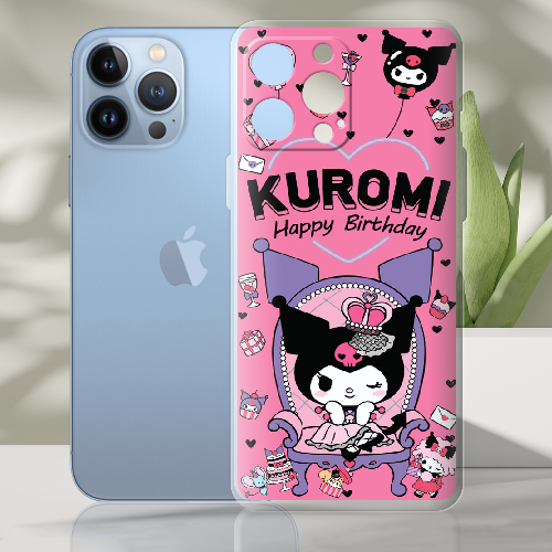 Чехол BoxFace iPhone 13 Pro Max День народження Kuromi