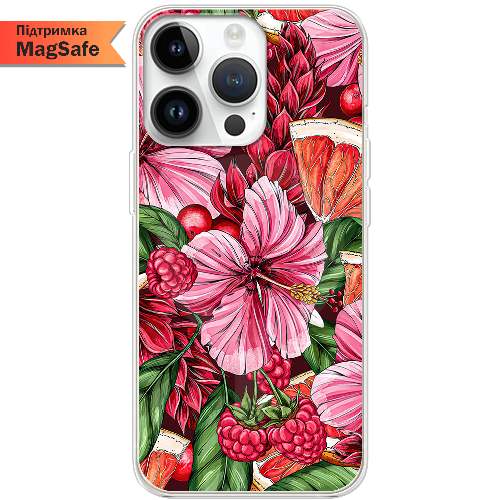 Чехол BoxFace iPhone 13 Pro Tropical Flowers