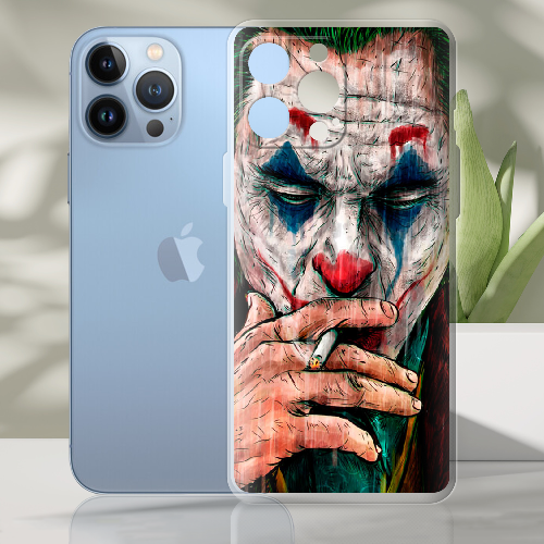 Чехол BoxFace iPhone 13 Pro Joker Smoking