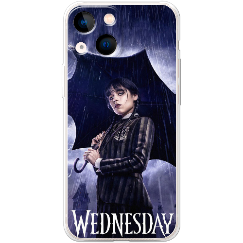 Чехол BoxFace iPhone 13 Wednesday Addams