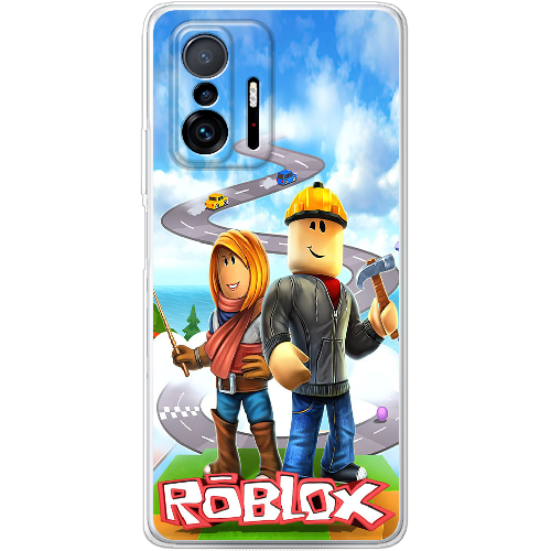 Чехол BoxFace Xiaomi 11T / 11T Pro Roblox Білдерман