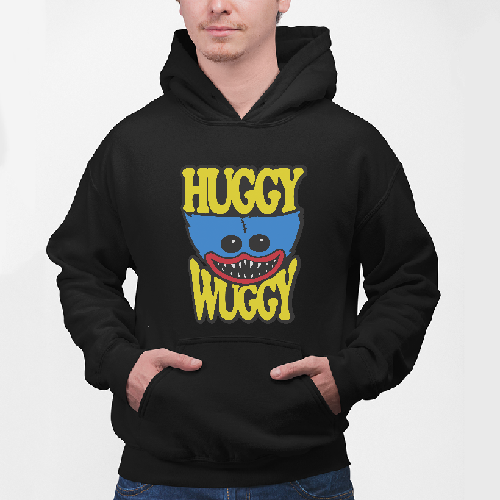 Мужская толстовка худи Huggy Wuggy Улыбка