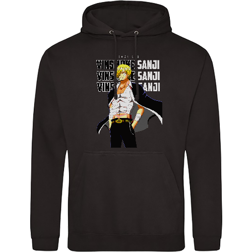 Мужская толстовка худи One Piece BLACK LEG SANJI