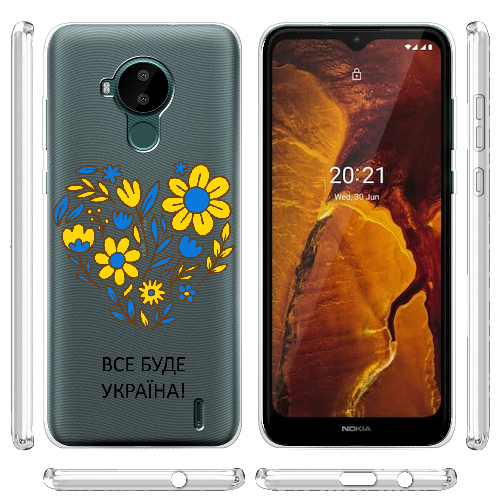 Чехол BoxFace Nokia C30 Все буде Україна