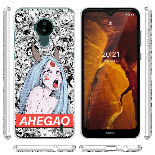 Чехол BoxFace Nokia C30 Ahegao