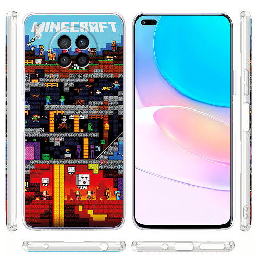 Чехол BoxFace Huawei Nova 8i Minecraft Lode Runner