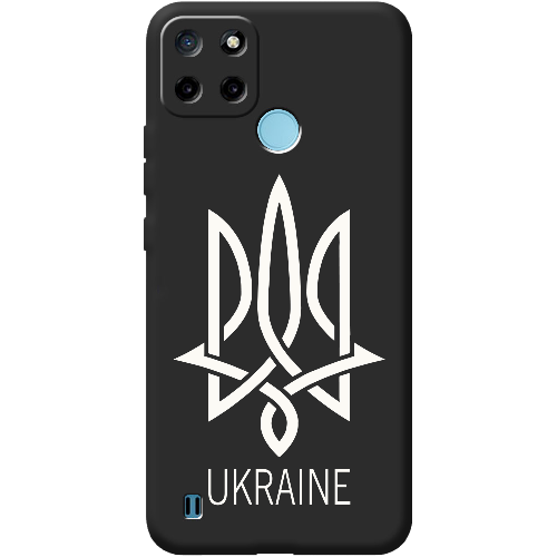 Чехол BoxFace Realme C25Y Тризуб монограмма UKRAINE