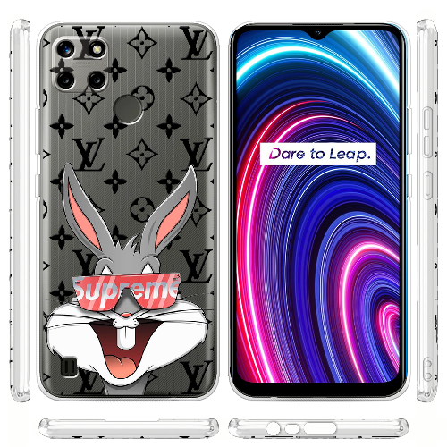 Чехол BoxFace Realme C25Y looney bunny