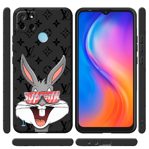 Чехол BoxFace Realme C25Y looney bunny