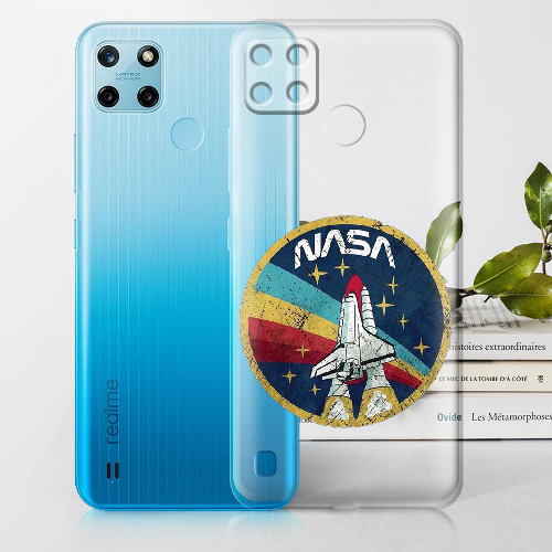 Чехол BoxFace Realme C25Y Space Shuttle NASA