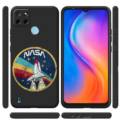 Чехол BoxFace Realme C25Y Space Shuttle NASA