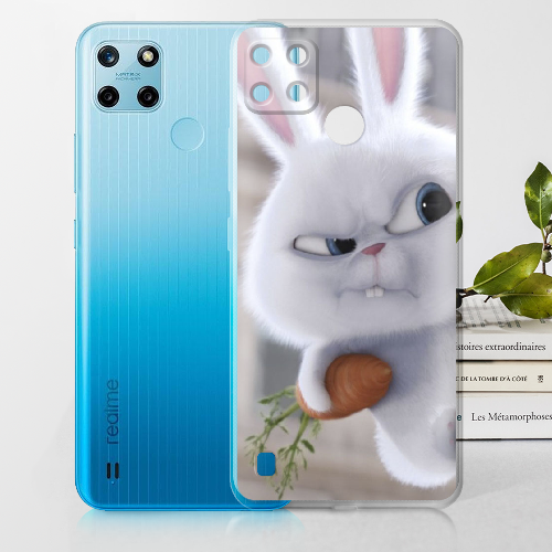 Чехол BoxFace Realme C25Y Rabbit Snowball