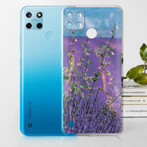 Чехол BoxFace Realme C25Y Lavender Field