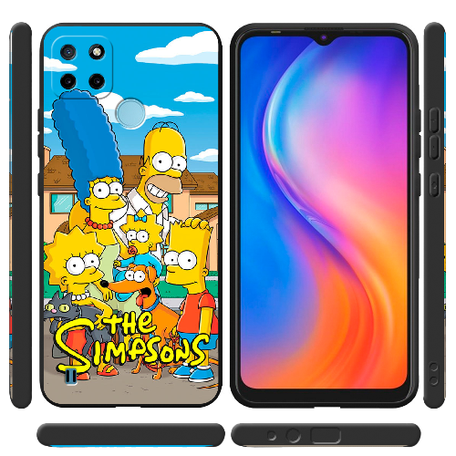 Чехол BoxFace Realme C25Y the simpsons