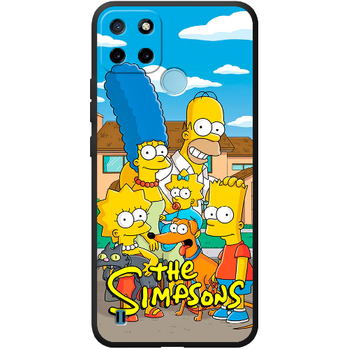 Чехол BoxFace Realme C25Y the simpsons