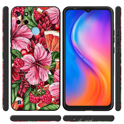 Чехол BoxFace Realme C25Y Tropical Flowers