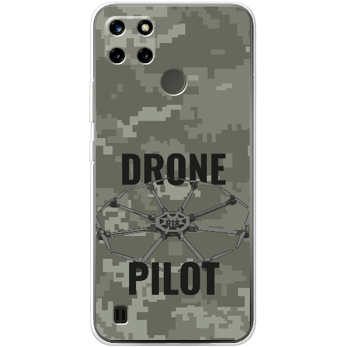 Чехол BoxFace Realme C25Y Drone Pilot