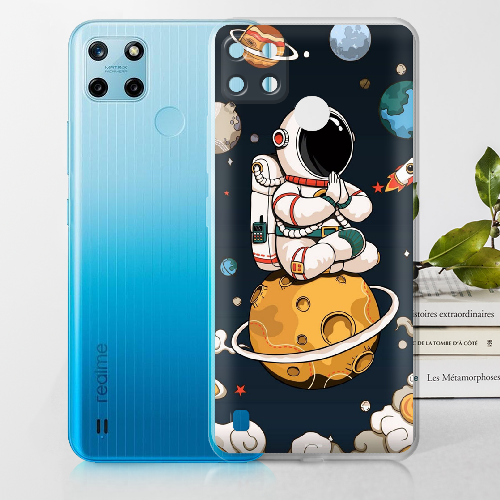 Чехол BoxFace Realme C25Y Astronaut