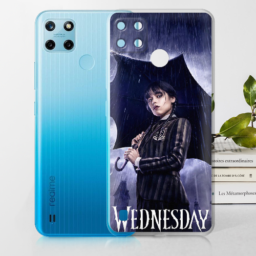 Чехол BoxFace Realme C25Y Wednesday Addams