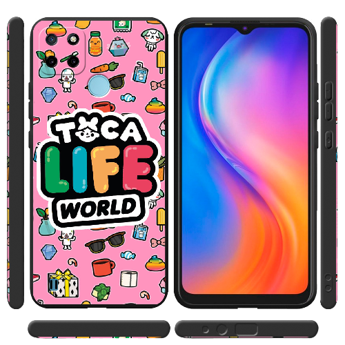 Чехол BoxFace Realme C25Y Toca Boca Life World