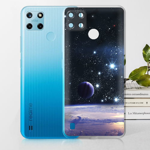 Чехол BoxFace Realme C25Y Space Landscape