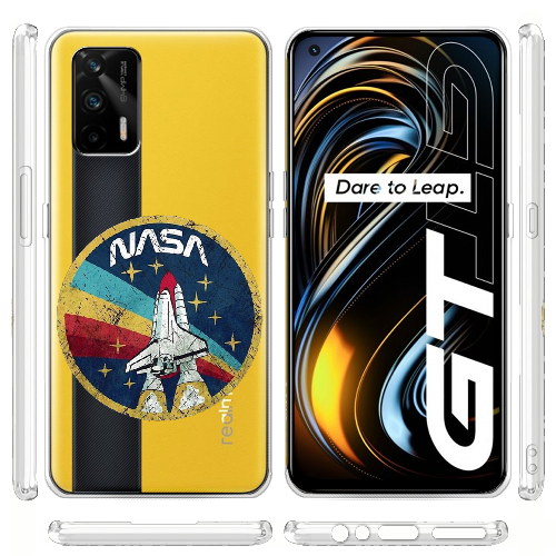 Чехол BoxFace Realme GT Space Shuttle NASA