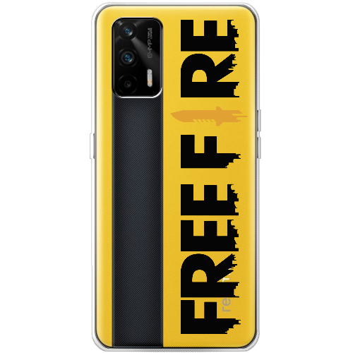 Чехол BoxFace Realme GT Черный Free Fire