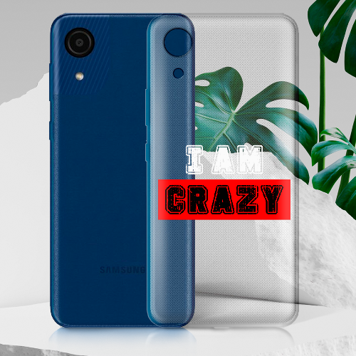 Чехол BoxFace Samsung Galaxy A03 Core (A032) I'm Crazy