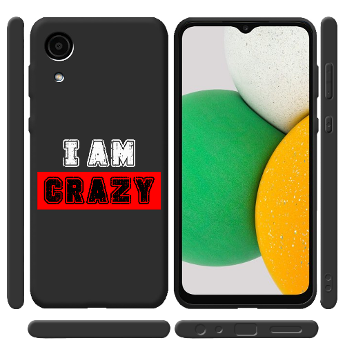 Чехол BoxFace Samsung Galaxy A03 Core (A032) I'm Crazy
