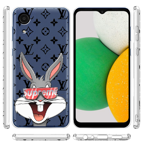 Чехол BoxFace Samsung Galaxy A03 Core (A032) looney bunny