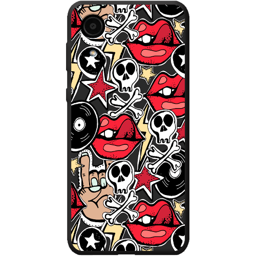 Чехол BoxFace Samsung Galaxy A03 Core (A032) Rock Graffiti