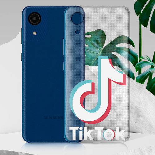 Чехол BoxFace Samsung Galaxy A03 Core (A032) TikTok