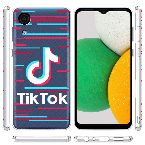 Чехол BoxFace Samsung Galaxy A03 Core (A032) Tik Tok