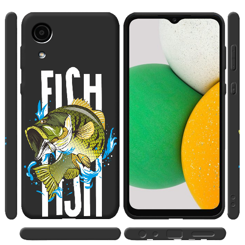 Чехол BoxFace Samsung Galaxy A03 Core (A032) Bass fish