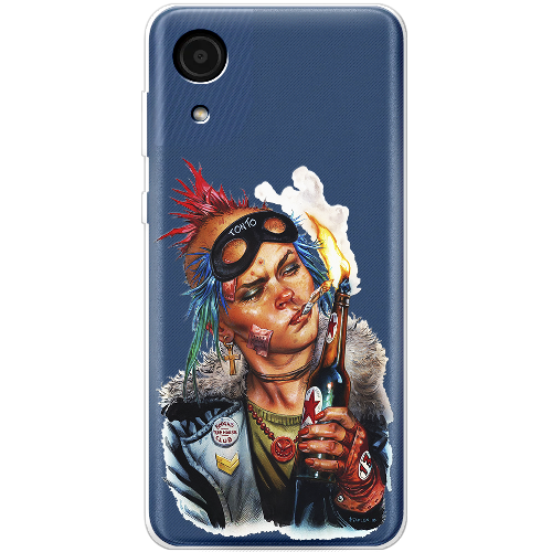 Чехол BoxFace Samsung Galaxy A03 Core (A032) Tanker Girl